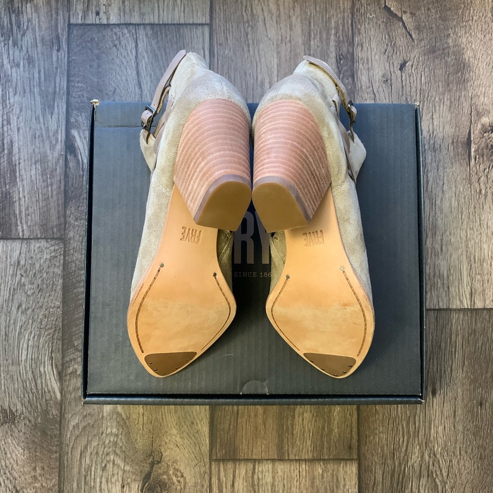 🆕 FRYE | Women Reed Strappy Suede Bootie - Picture 5 of 5